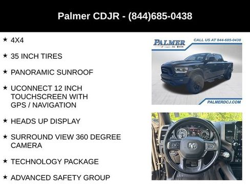 Used 2022 RAM 1500 Rebel w/ Rebel Level 2 Equipment Group AWD/4WD image 6