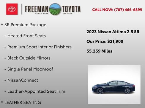 Used 2023 Nissan Altima 2.5 SR w/ SR Premium Package image 5