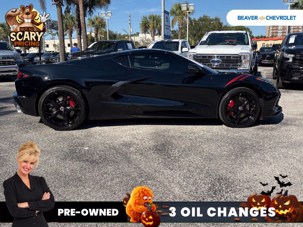 Used 2021 Chevrolet Corvette Stingray Preferred Cpe w/ Z51 Performance Package RWD image 8