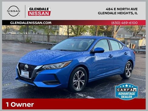 Certified 2023 Nissan Sentra SV FWD image 1
