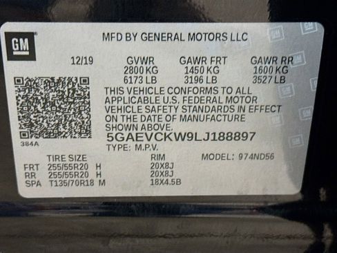 Used 2020 Buick Enclave Avenir w/ Avenir Technology Package image 34