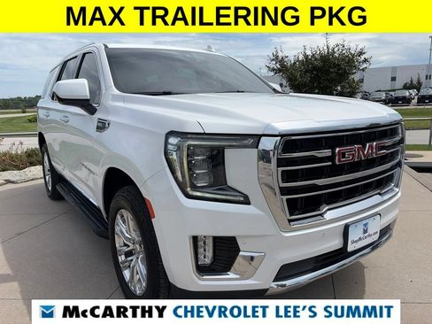 Used 2021 GMC Yukon SLT w/ Max Trailering Package AWD/4WD image 2