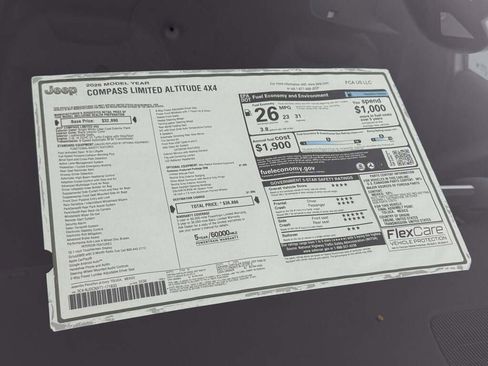 New 2026 Jeep Compass Limited image 20