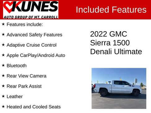 Used 2022 GMC Sierra 1500 Denali Ultimate image 3