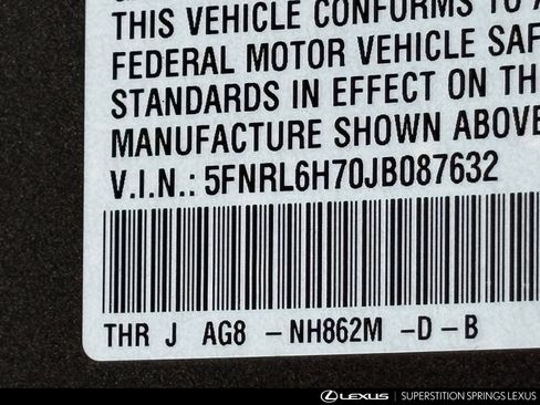 Used 2018 Honda Odyssey EX-L image 33