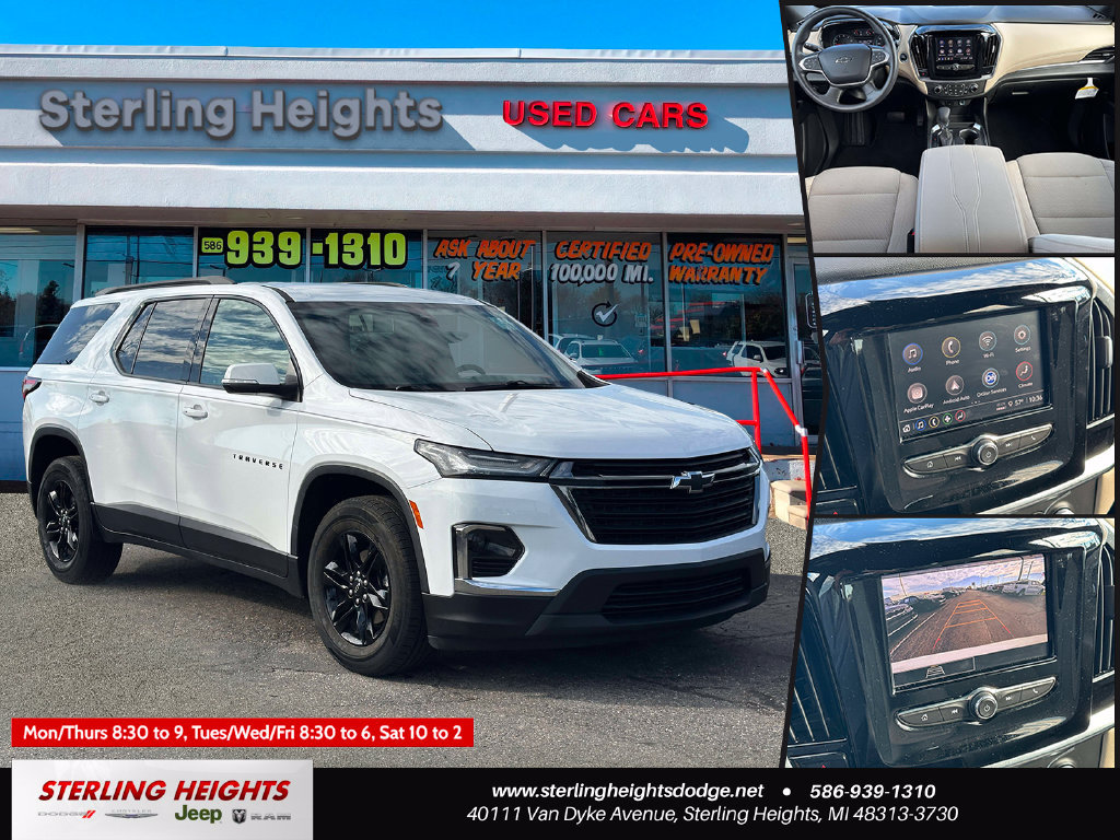 Used 2023 Chevrolet Traverse LS w/ Midnight/Sport Edition FWD image 1