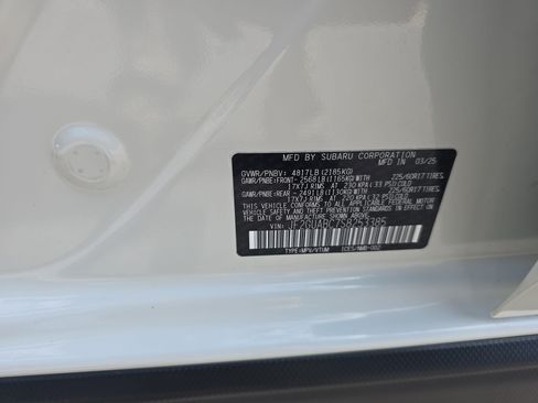 Used 2025 Subaru Crosstrek 2.0i AWD/4WD image 35
