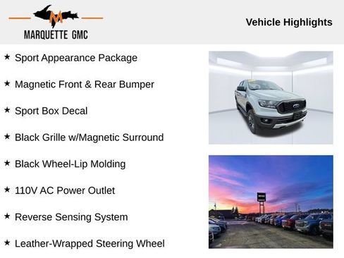 Used 2021 Ford Ranger XLT w/ Equipment Group 301A Mid AWD/4WD image 7