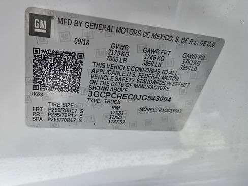 Used 2018 Chevrolet Silverado 1500 LT w/ All Star Edition RWD image 16