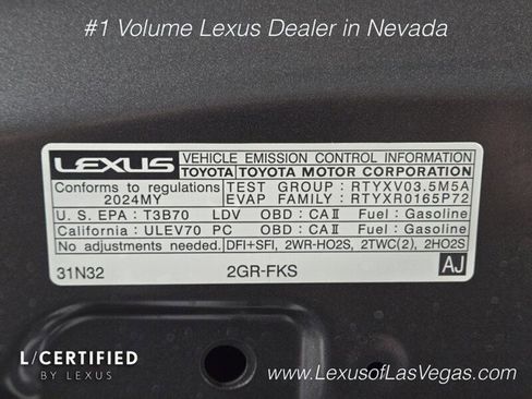 Certified 2024 Lexus IS 350 F Sport w/ Navigation Package RWD image 29