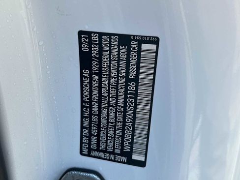 Certified 2022 Porsche 911 Targa 4S image 29