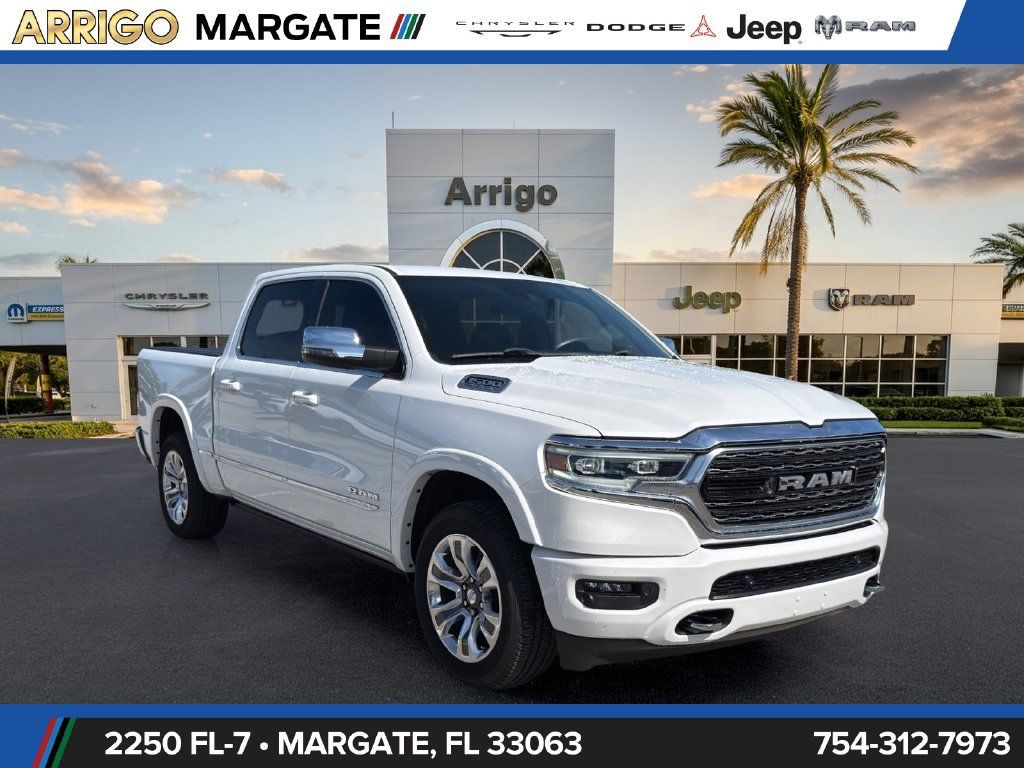 Used 2023 RAM 1500 Limited w/ Body Color Bumper Group RWD image 1