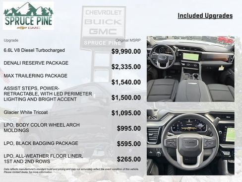 New 2026 GMC Sierra 2500 Denali w/ Denali Reserve Package AWD/4WD image 8
