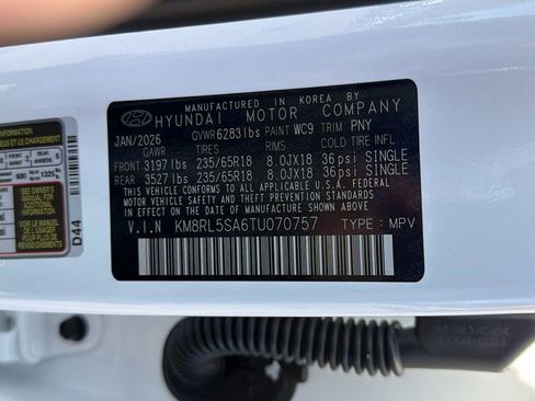 New 2026 Hyundai Palisade FWD Hybrid image 34