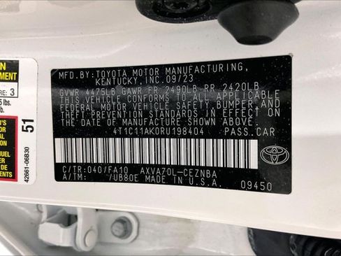 Certified 2024 Toyota Camry LE FWD image 43