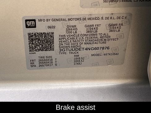 Used 2022 GMC Sierra 1500 SLT w/ SLT Convenience Package image 35