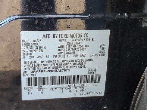 Used 2022 Ford Edge Titanium w/ Equipment Group 301A image 34