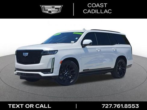 Used 2021 Cadillac Escalade Sport Platinum w/ LPO, ONYX Package RWD image 1