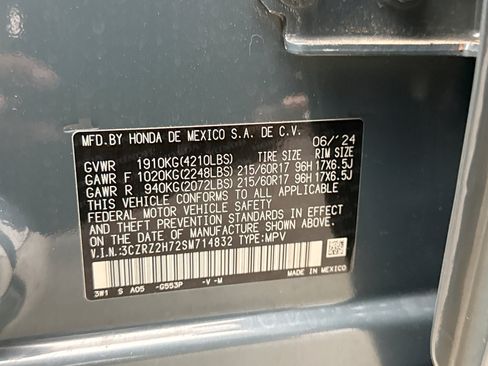 Used 2025 Honda HR-V EX-L image 25
