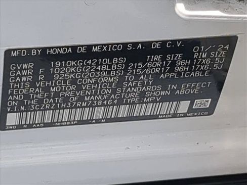 Used 2024 Honda HR-V LX image 23
