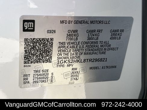 New 2026 GMC Yukon XL AT4 w/ AT4 Premium Plus Package AWD/4WD image 27