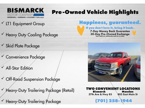 Used 2012 Chevrolet Silverado 1500 LT w/ All-Star Edition AWD/4WD image 8