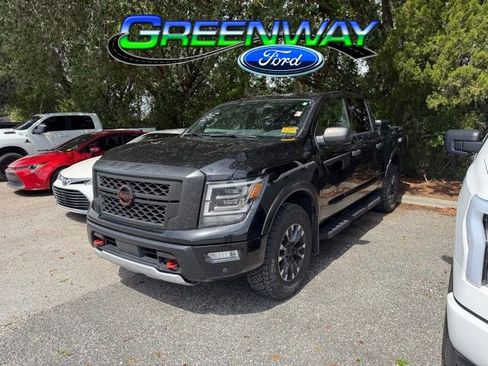 Used 2023 Nissan Titan PRO-4X w/ Pro-4x Utility Package AWD/4WD image 1