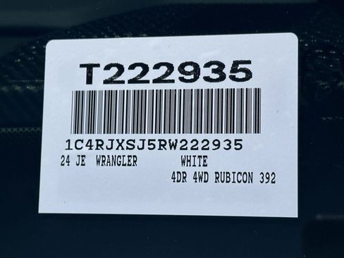 Used 2024 Jeep Wrangler Unlimited Rubicon 392 AWD/4WD image 15