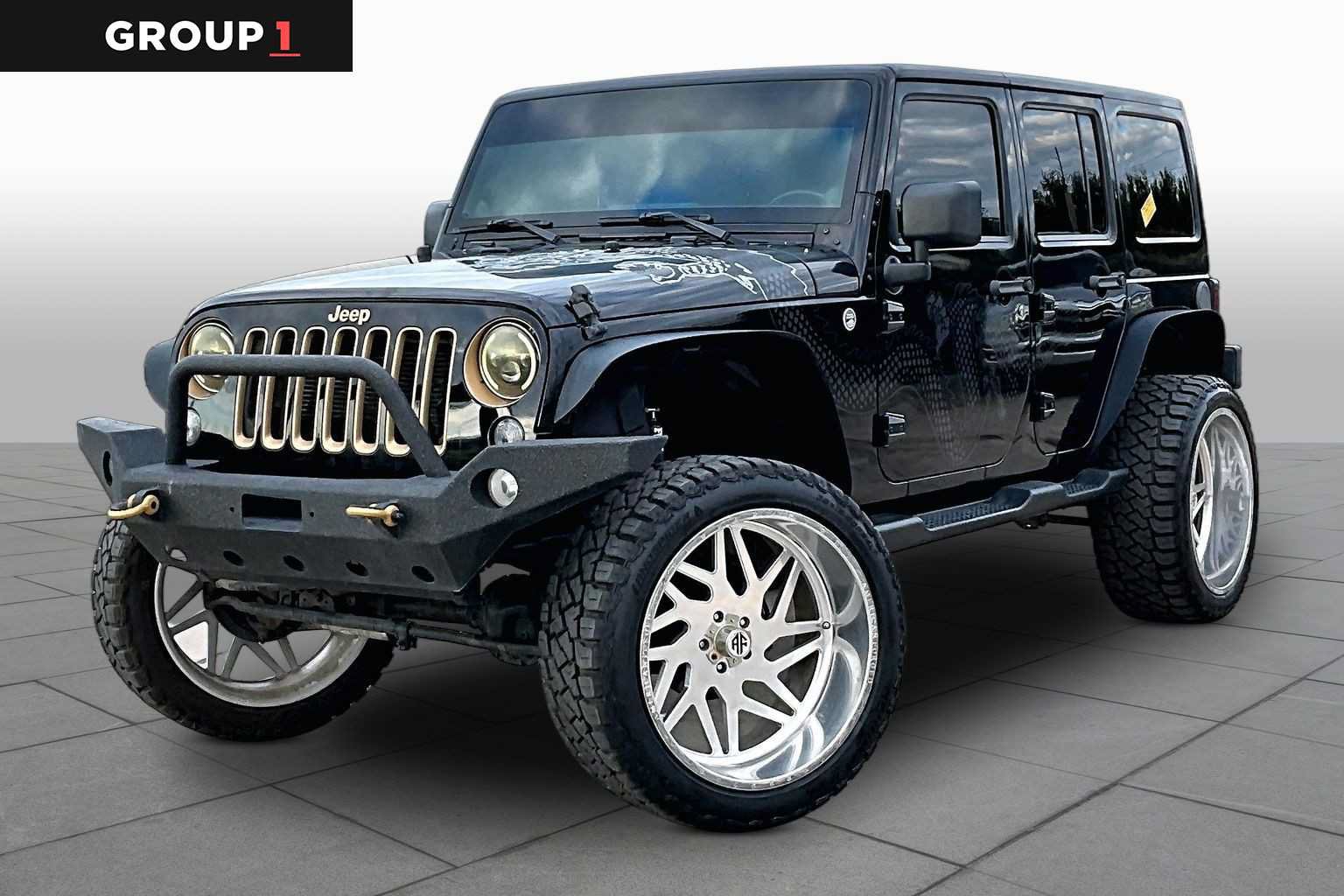 Used 2014 Jeep Wrangler Unlimited Sahara AWD/4WD image 1