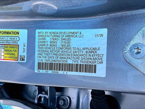 Used 2026 Honda Civic Sport image 34