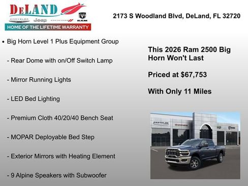 New 2026 RAM 2500 Big Horn image 24