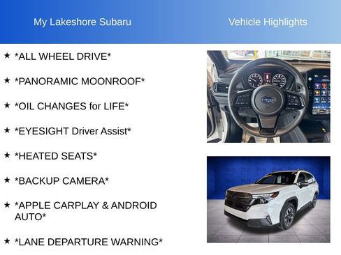 Certified 2025 Subaru Forester Premium AWD/4WD image 6