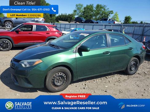 Used 2014 Toyota Corolla LE FWD image 1
