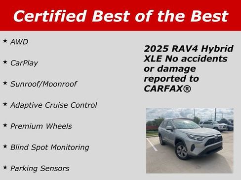 Certified 2025 Toyota RAV4 XLE w/ Convenience Package AWD/4WD image 27