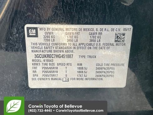 Used 2017 Chevrolet Silverado 1500 LT w/ All Star Edition image 29