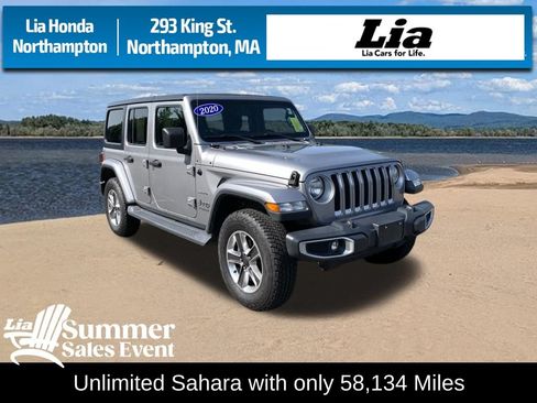 Used 2020 Jeep Wrangler Unlimited Sahara w/ Cold Weather Group AWD/4WD image 1