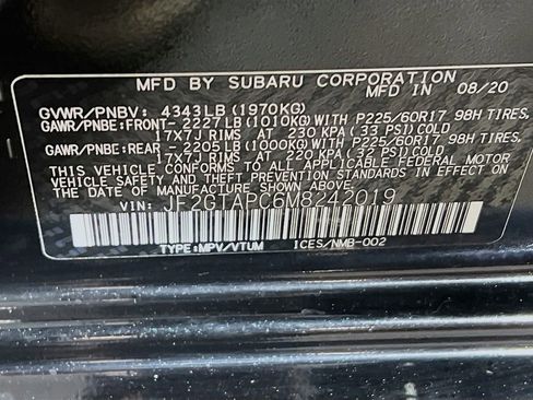 Used 2021 Subaru Crosstrek 2.0i Premium AWD/4WD image 28