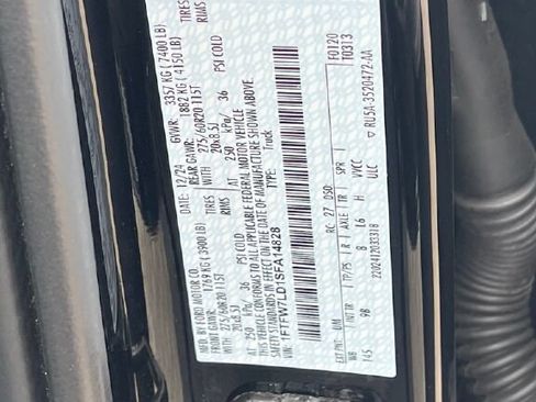 Used 2025 Ford F150 Platinum w/ Equipment Group 702A High AWD/4WD image 36
