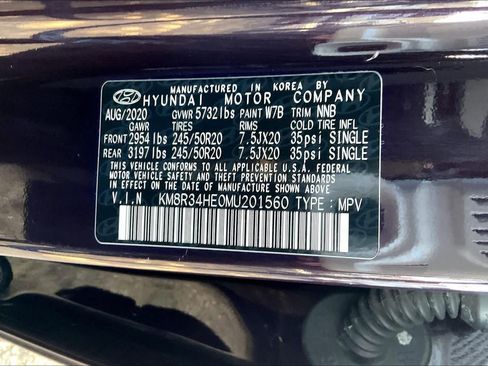 Used 2021 Hyundai Palisade SEL w/ Convenience Package FWD image 34