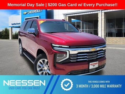 Used 2026 Chevrolet Tahoe Premier w/ Sun And Tow Package RWD image 1