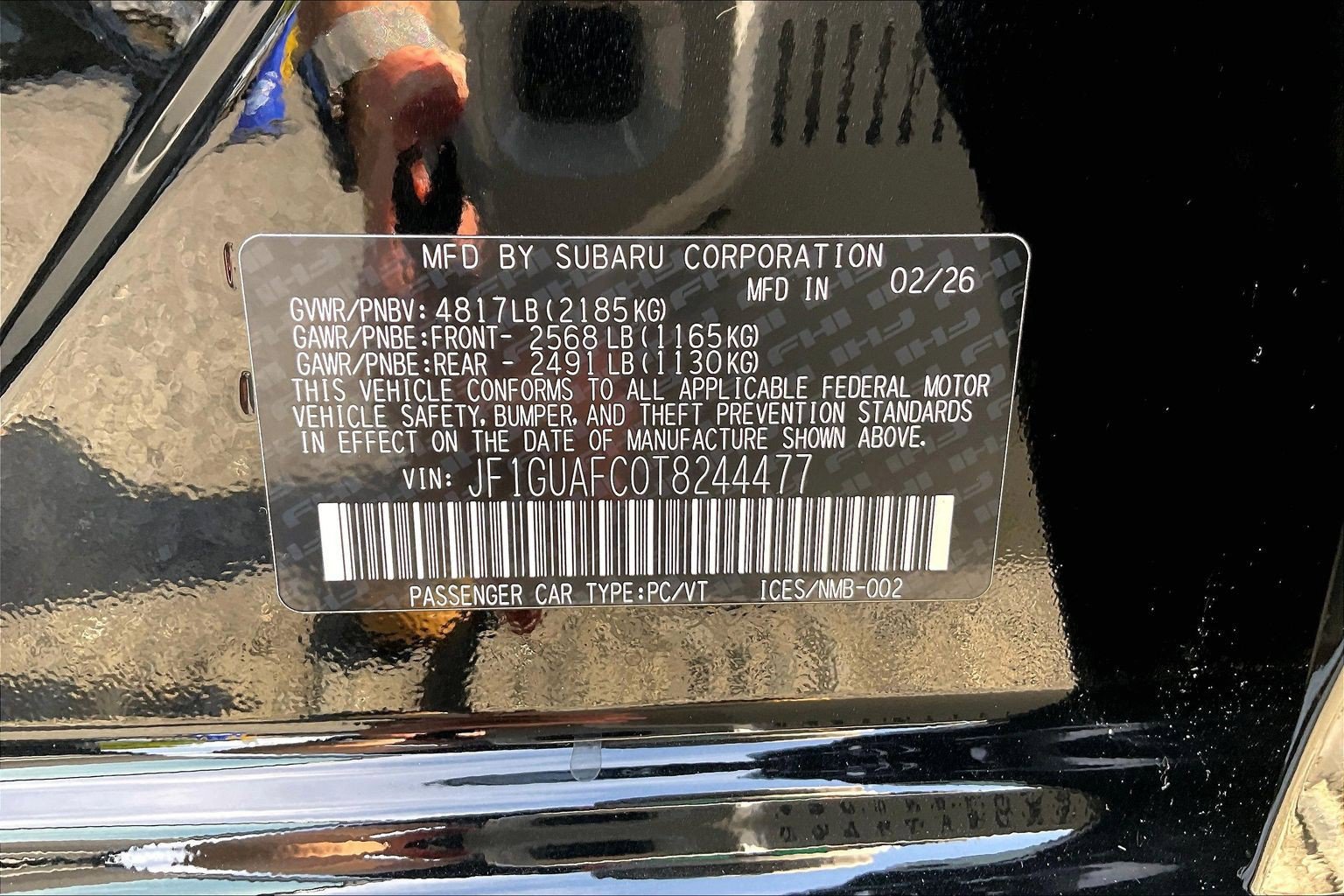 Certified 2026 Subaru Impreza 2.0i Sport AWD/4WD image 33