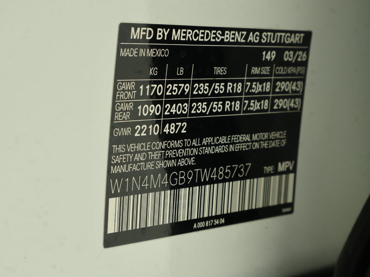New 2026 Mercedes-Benz GLB 250 image 12
