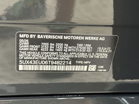 New 2026 BMW X5 xDrive50e w/ M Sport Package AWD/4WD image 17