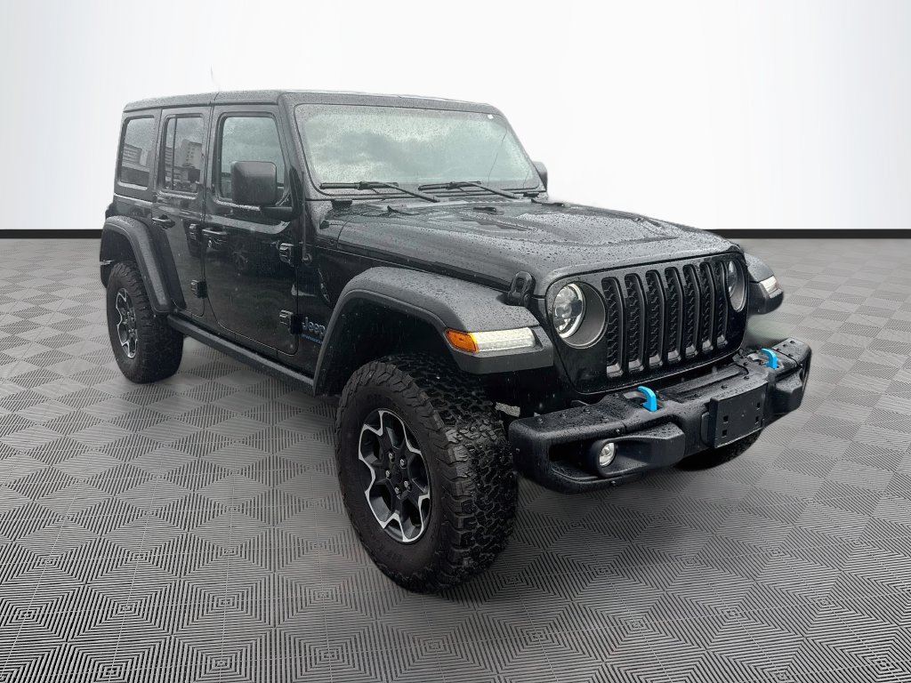 Used 2023 Jeep Wrangler Unlimited Rubicon 4xe w/ Steel Bumper Group AWD/4WD image 4