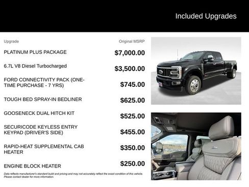 New 2026 Ford F450 Platinum w/ Platinum Plus Package image 5