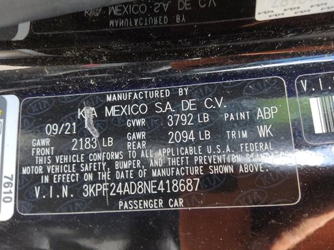 Used 2022 Kia Forte LXS w/ LXS Technology Package FWD image 33