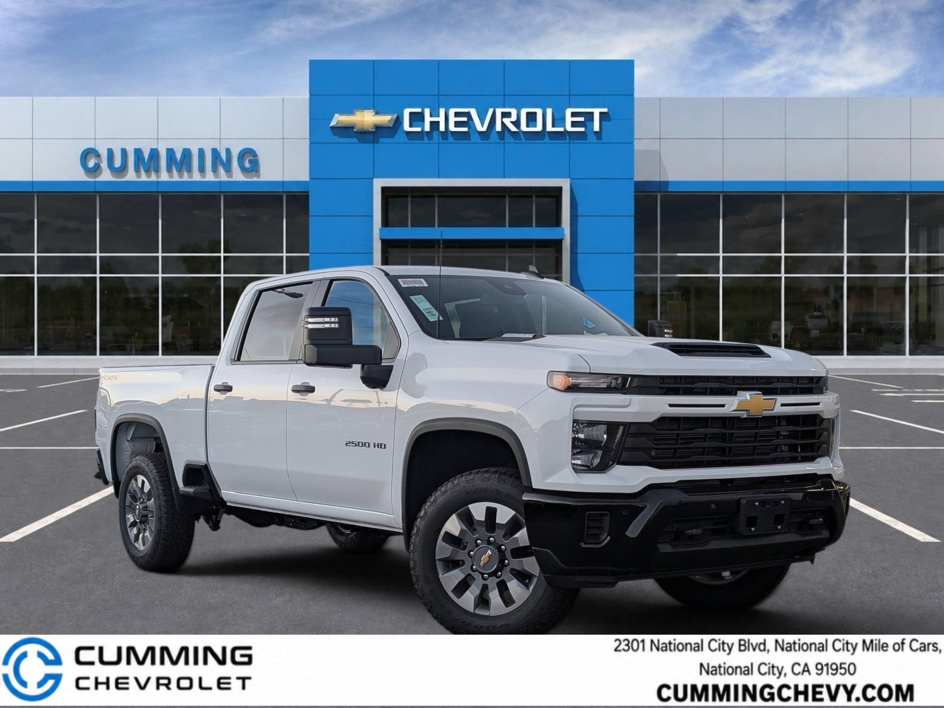 New 2026 Chevrolet Silverado 2500 Custom w/ Custom Value Package AWD/4WD image 1