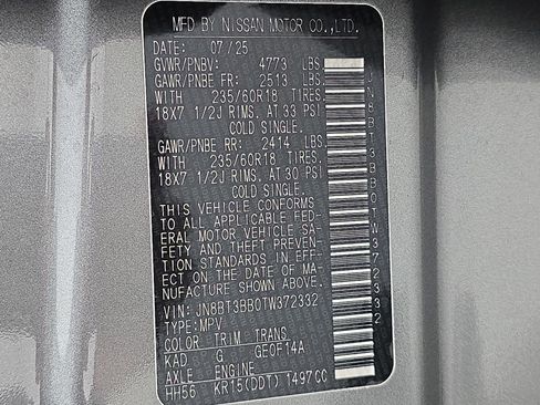 New 2026 Nissan Rogue SV AWD/4WD image 34