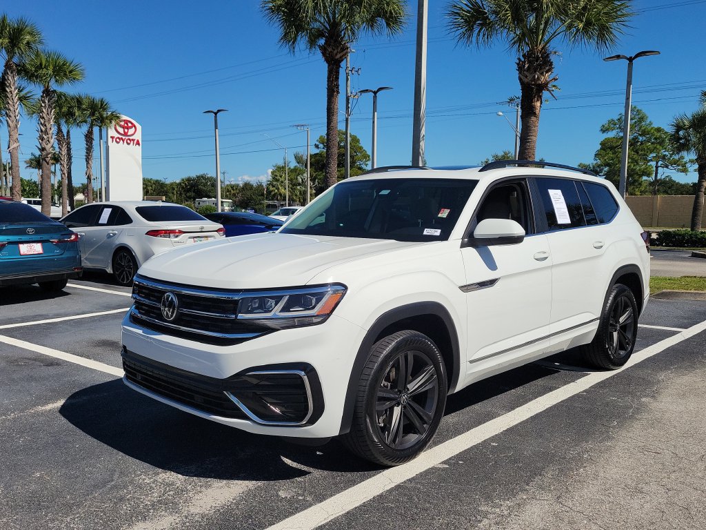 Used 2021 Volkswagen Atlas SE w/ Panoramic Sunroof Package FWD image 31