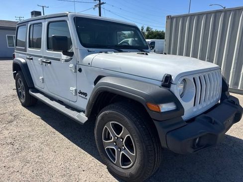 Used 2022 Jeep Wrangler Unlimited Sport AWD/4WD image 3